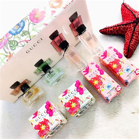 gucci flora miniature set